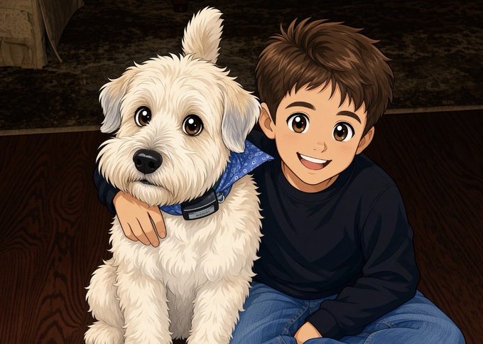 Duke with Jeremy